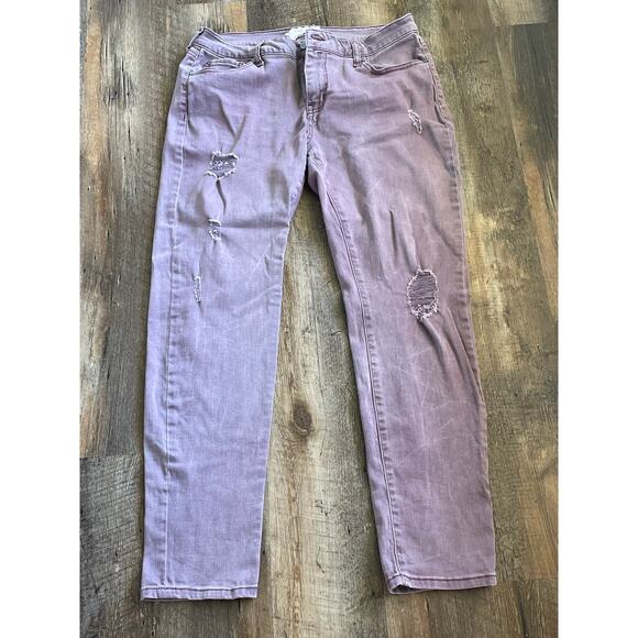 Altar'd State Pink distressed ripped jeans 29/9 - Picture 1 of 8